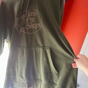 Bass Pro Shops Green Hoodie
